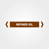 Customized Safety Signs,Refined Oil Pipe Marker